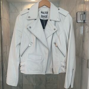 Walter Baker Lamb Leather Moto Jacket NWT